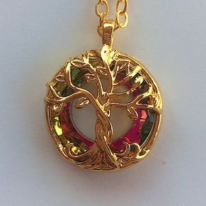 🦋 Tree Of Life Necklace Gold Adult Teen Child 18 to 20 Inches